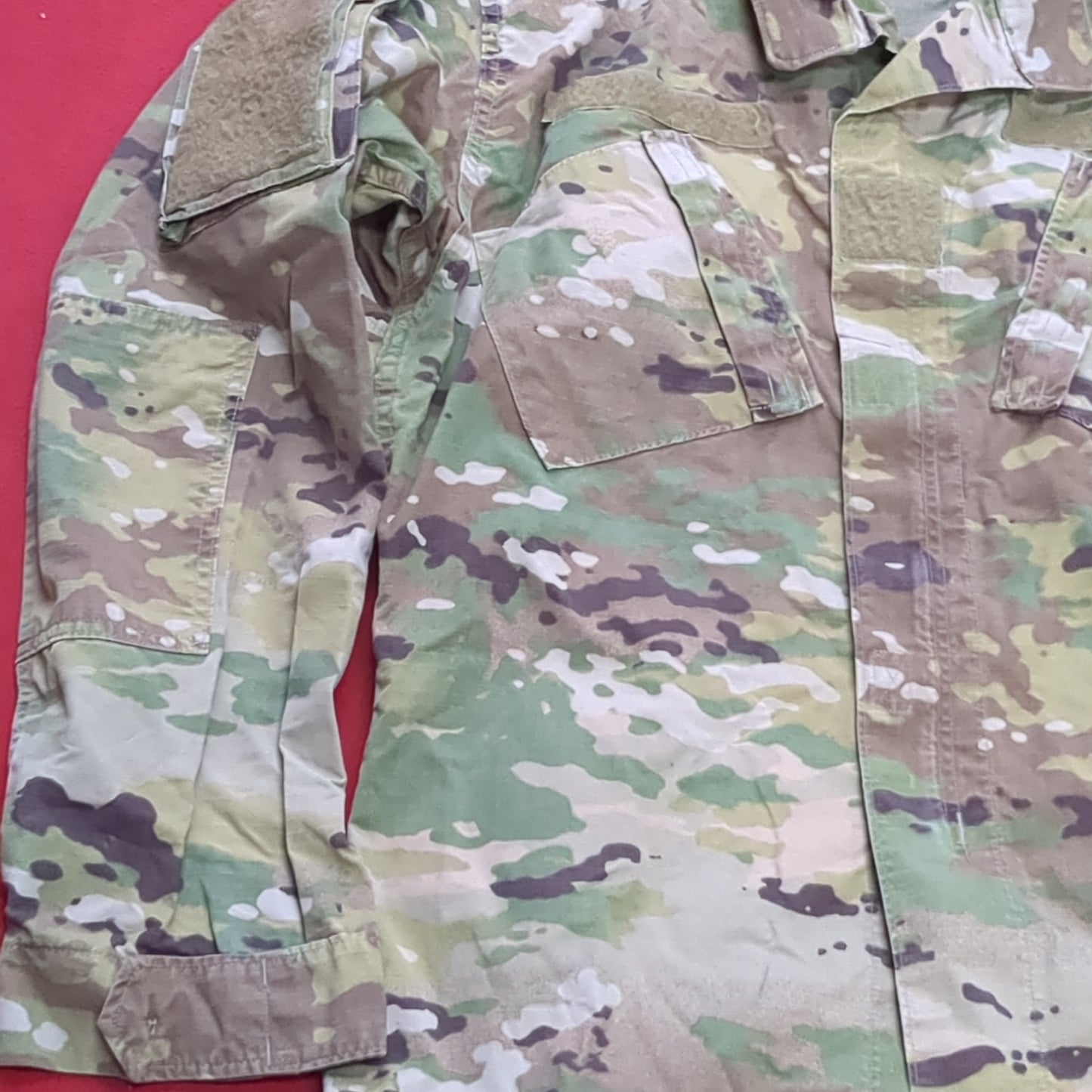 US Army MEDIUM LONG Uniform Top OCP Pattern Good Condition (18o db5-6)