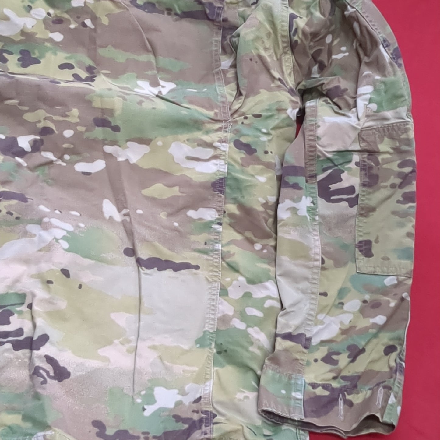 US Army MEDIUM LONG Uniform Top OCP Pattern Good Condition (18o db5-6)