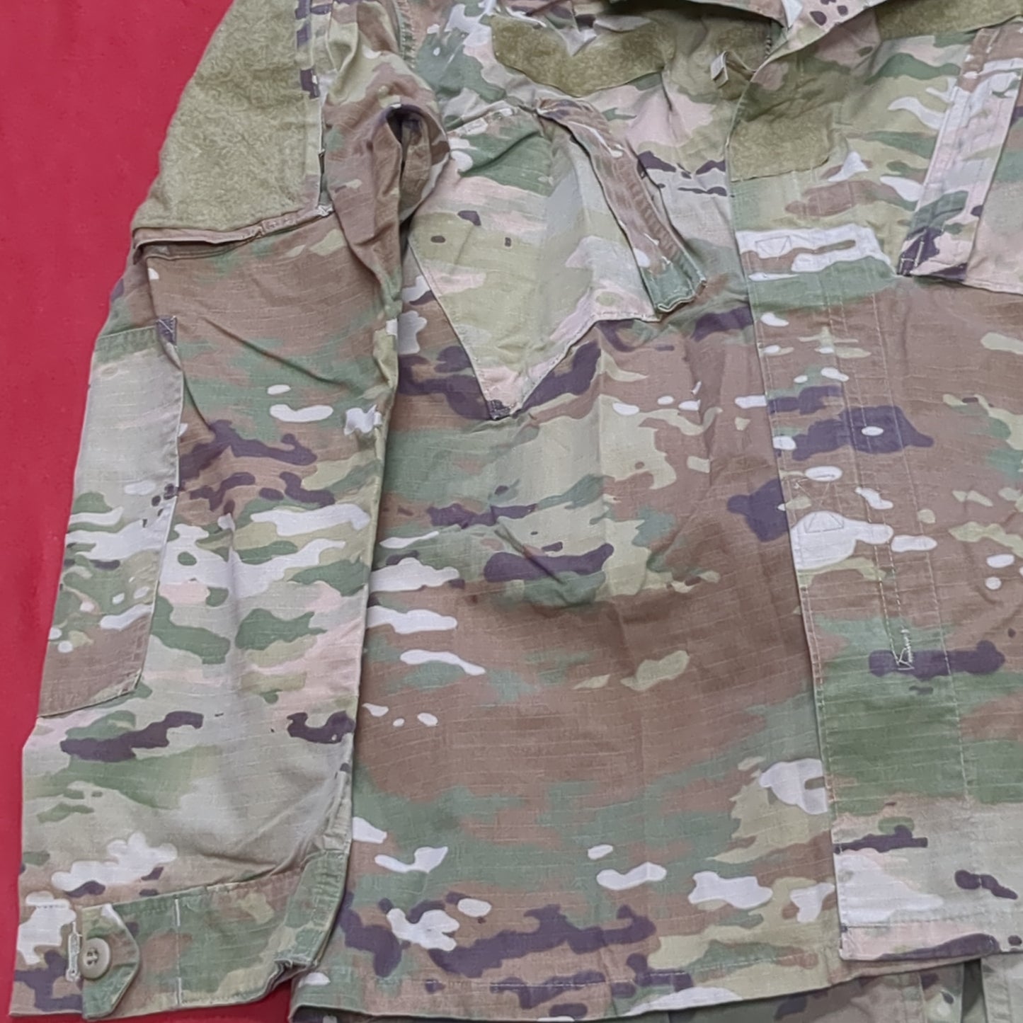 SET of US Army MEDIUM REGULAR Uniform Top Pants OCP Pattern USED (20o da5-1)