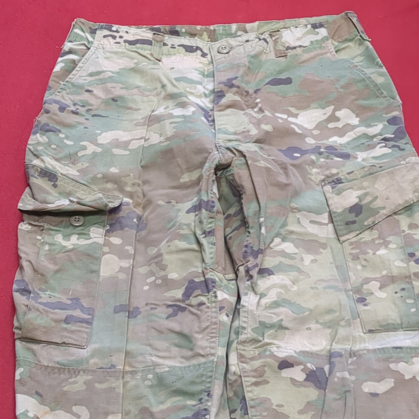 SET of US Army MEDIUM REGULAR Uniform Top Pants OCP Pattern USED (20o da5-1)