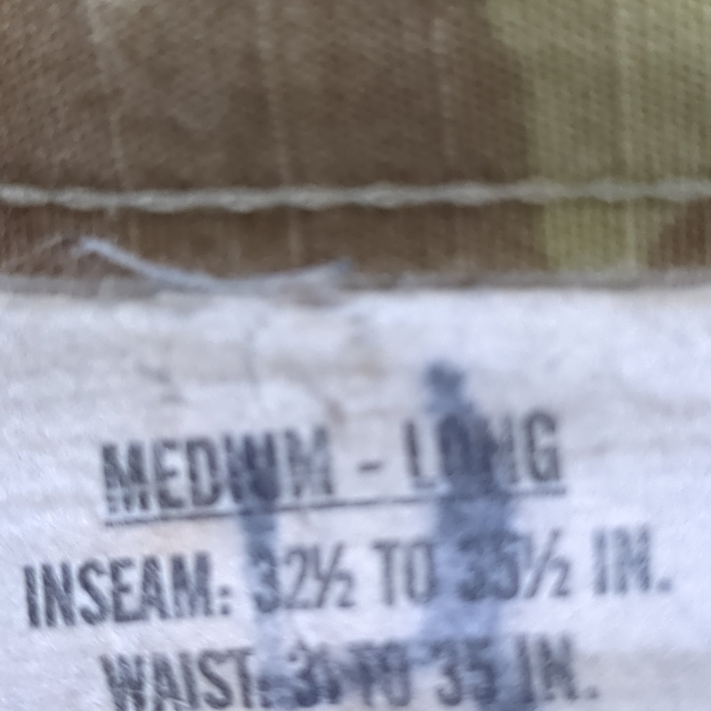 SET of US Army MEDIUM REGULAR Uniform Top Pants OCP Pattern USED (20o da5-1)