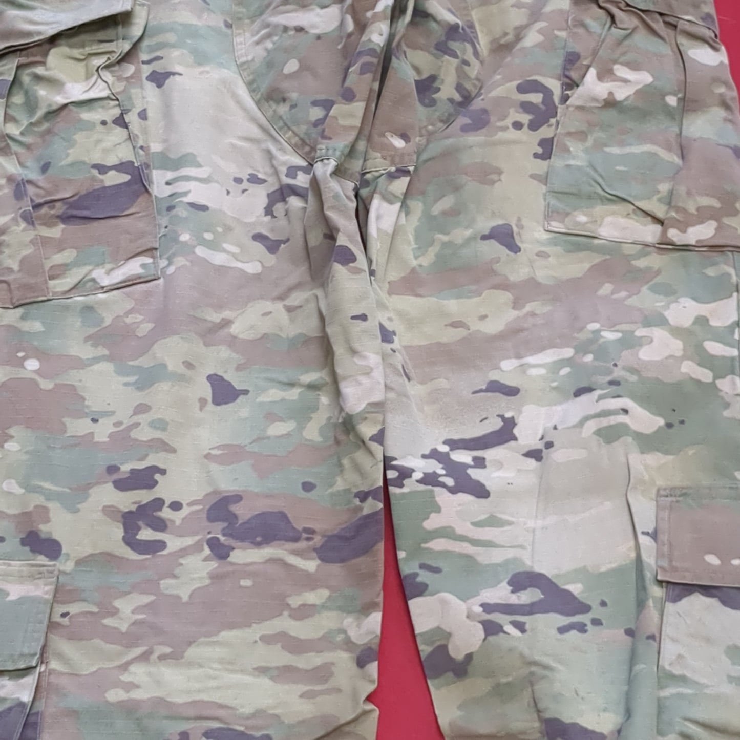 SET of US Army MEDIUM REGULAR Uniform Top Pants OCP Pattern USED (20o da5-1)