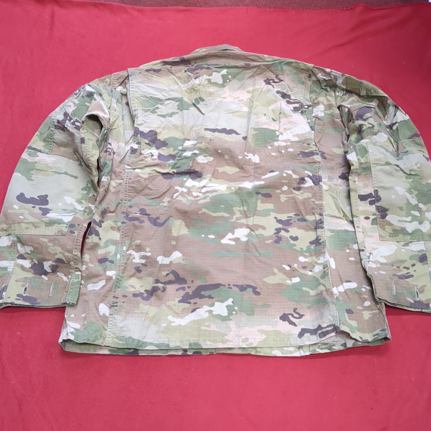 SET of US Army MEDIUM REGULAR Uniform Top Pants OCP Pattern USED (20o da5-1)