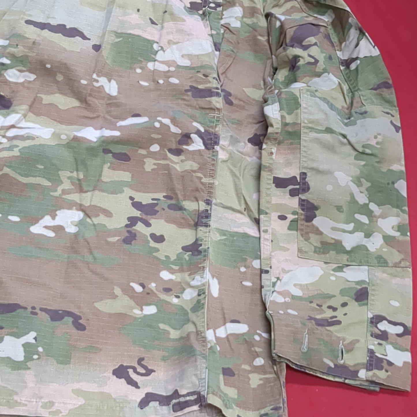 SET of US Army MEDIUM REGULAR Uniform Top Pants OCP Pattern USED (20o da5-1)