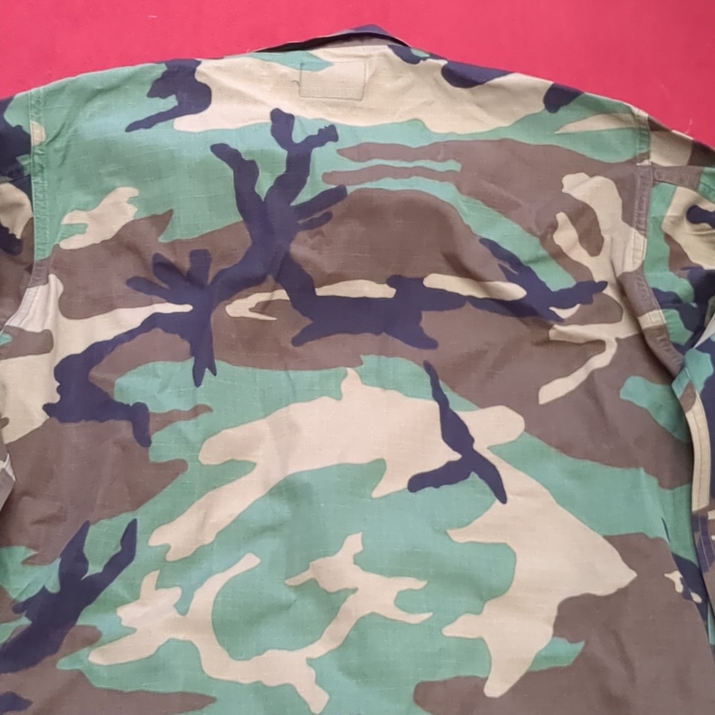 US Army Small Regular BDU Woodland Top Jacket Excellent Condition (a03 DC01-P)