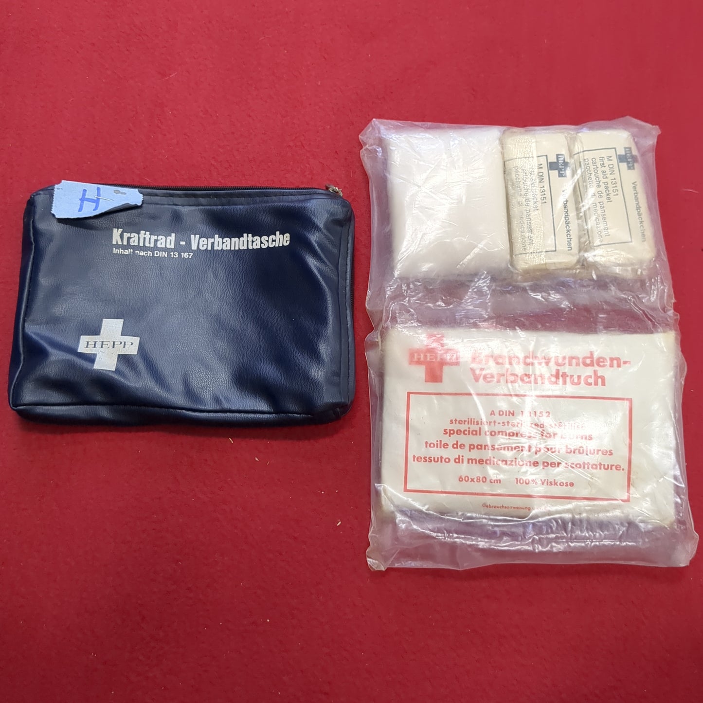 Kraftrad-Verbandtasche Hepp First Aid Medical Kit (a04 DC02-H)