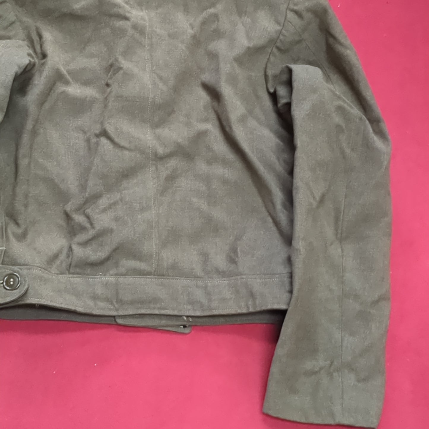 WWII 1952 38L IKE M-1950 Jacket, Field, Wool OD Excellent condition (a08 DC3-L)