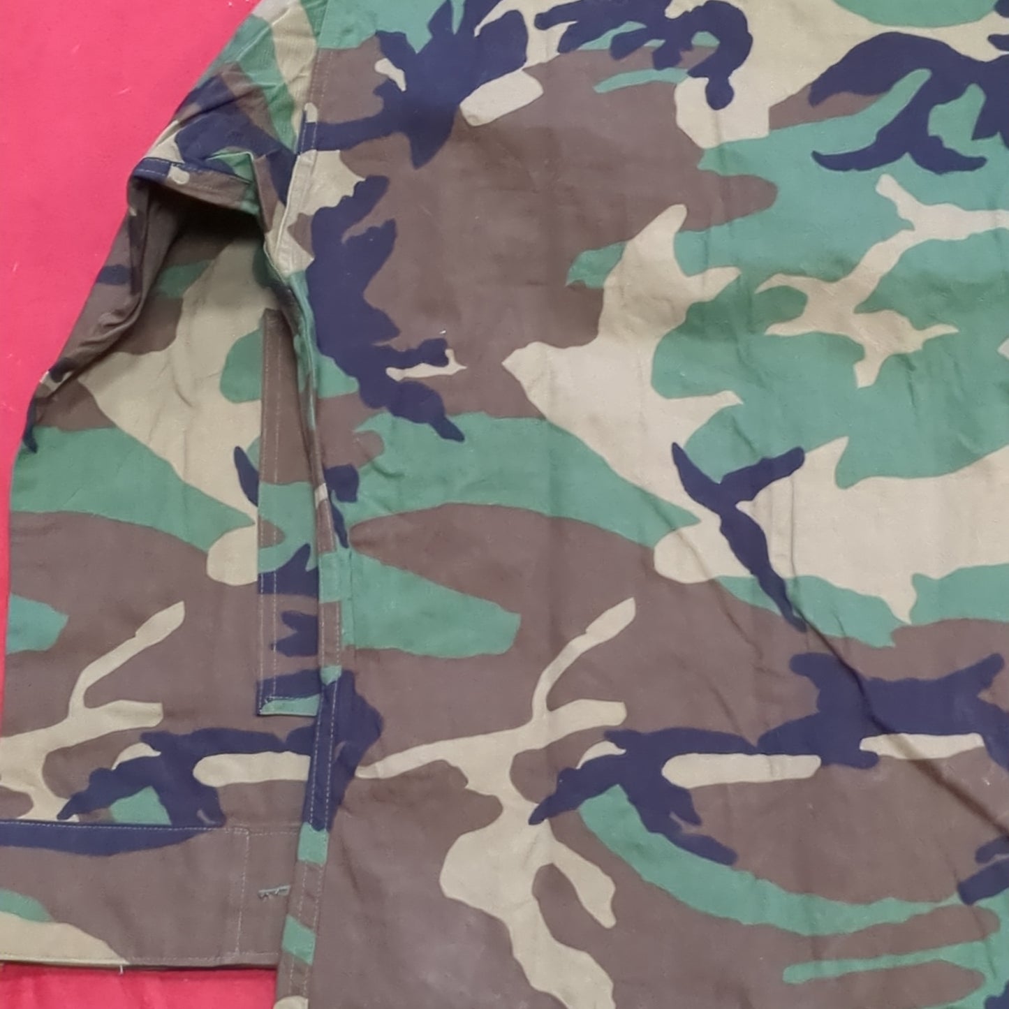 US Army Medium Regular BDU Woodland Top Jacket Excellent Condition (a10 DC4-t)