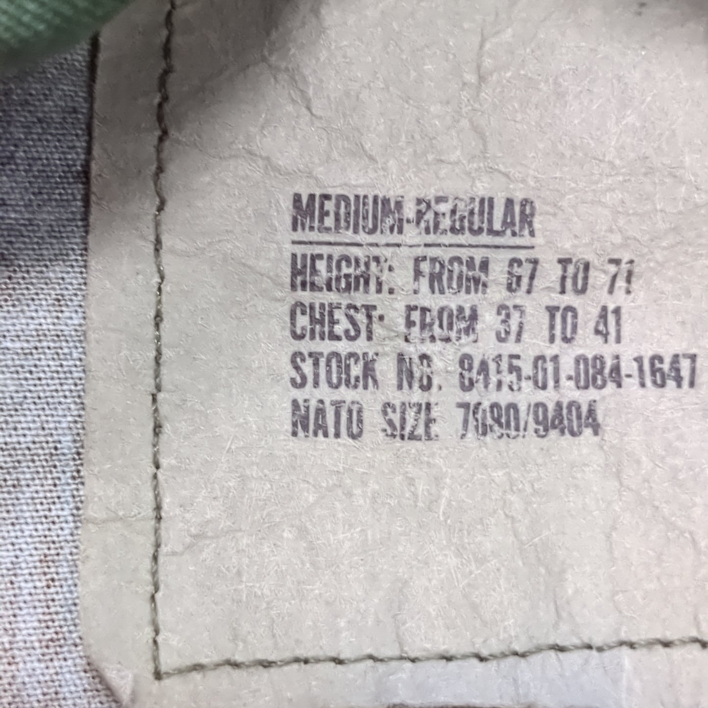 US Army Medium Regular BDU Woodland Top Jacket Excellent Condition (a10 DC4-x)