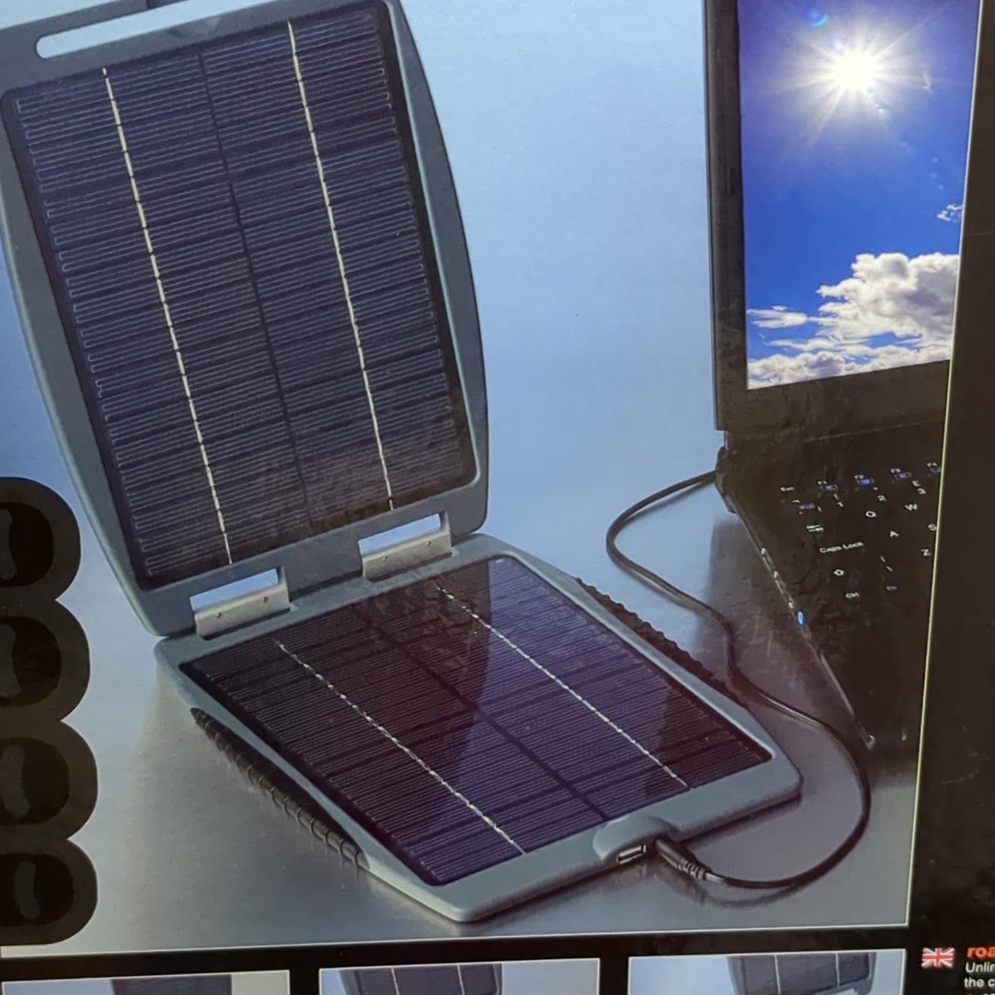 NOS Power Traveller Solar Gorilla with Case and Attachments (A16 BAR ac04-t)