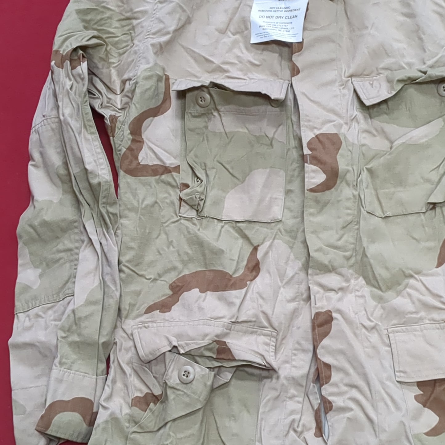 NWT Medium Long DCU Desert Camo Top Jacket Uniform (a24 da9-f)
