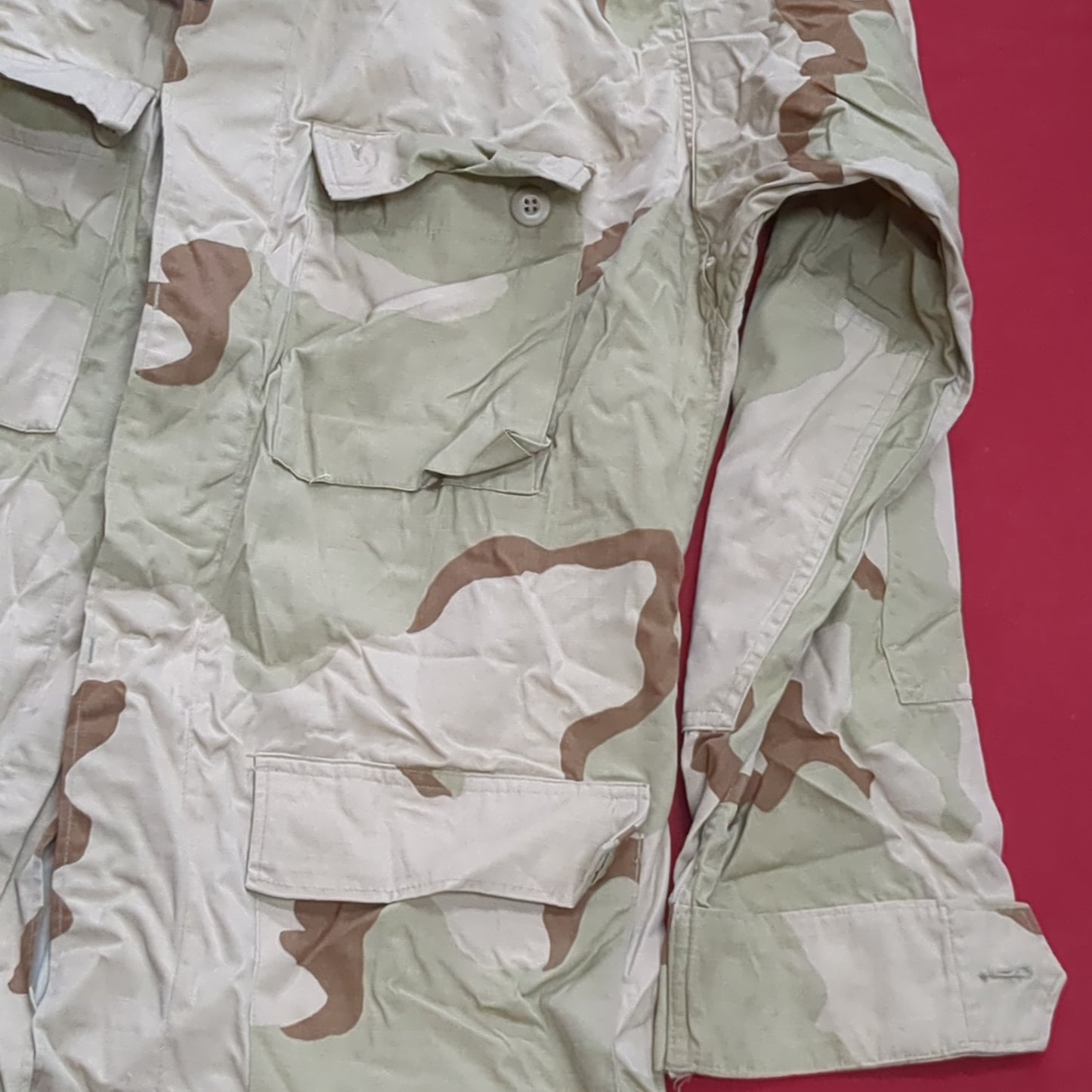 NWT Medium Long DCU Desert Camo Top Jacket Uniform (a24 da9-f)