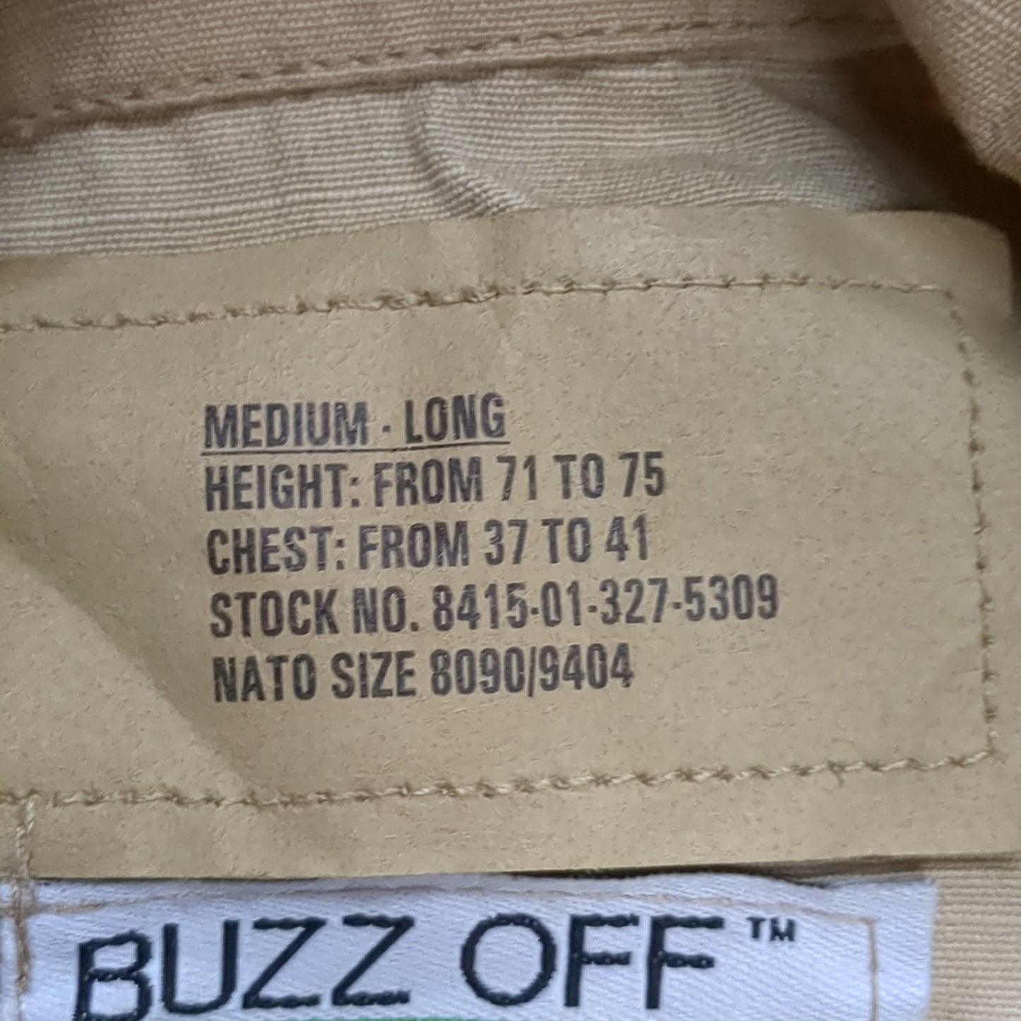 NWT Medium Long DCU Desert Camo Top Jacket Uniform (a24 da9-f)
