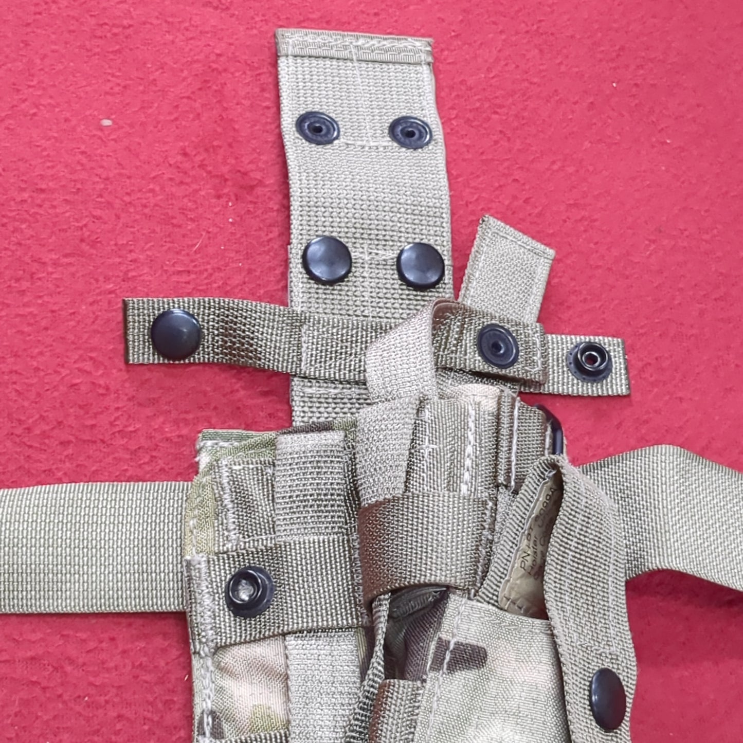 US Army Platform, Thigh-Mount LBT-6099B OCP W/ Universal Holster and Assembly Excellent Condition (ca4-SEP68)
