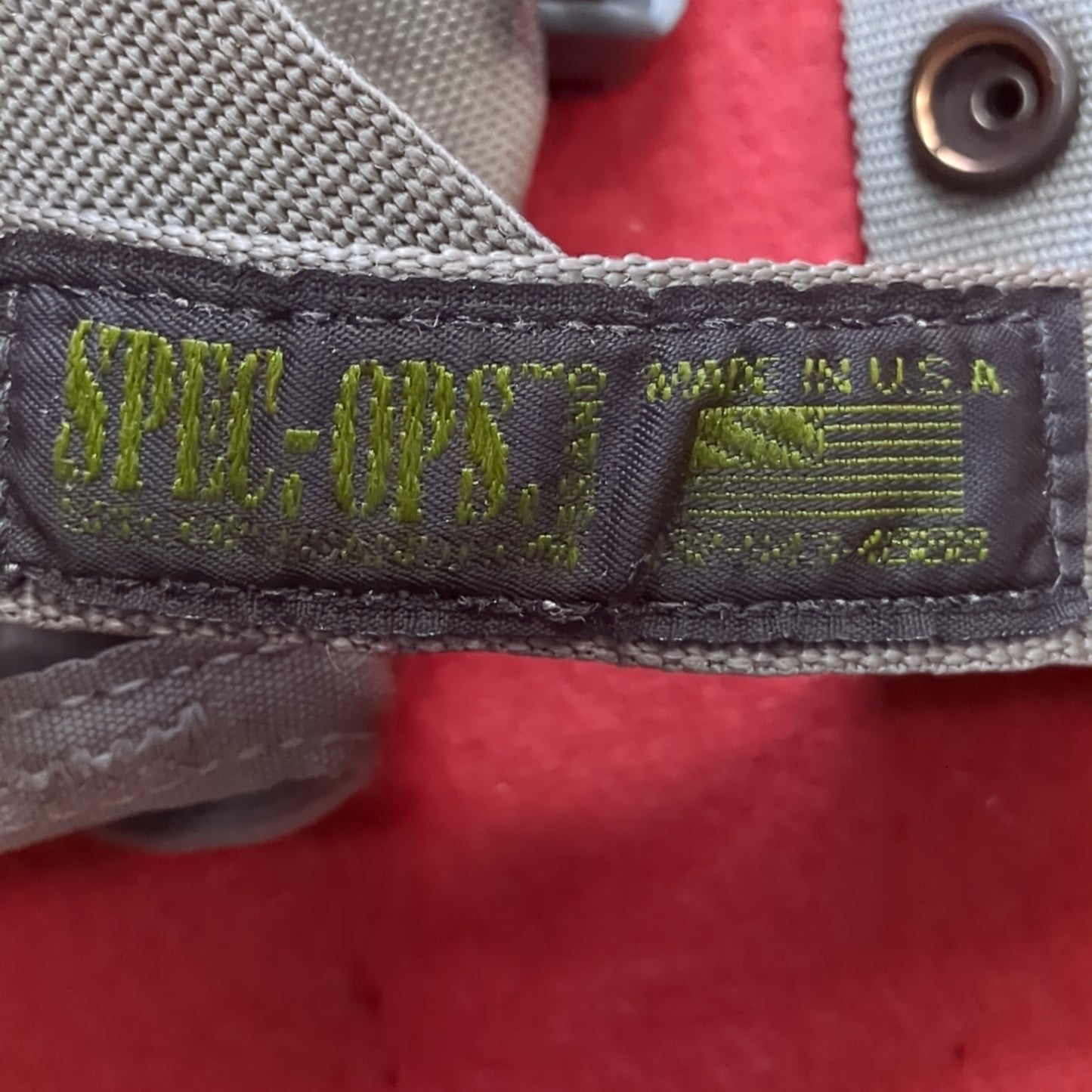 SPEC OPS X-4 MOLLE II 4 Magazine Utility Pouch ACU Good Condition (36cr- ca4-SEP82)