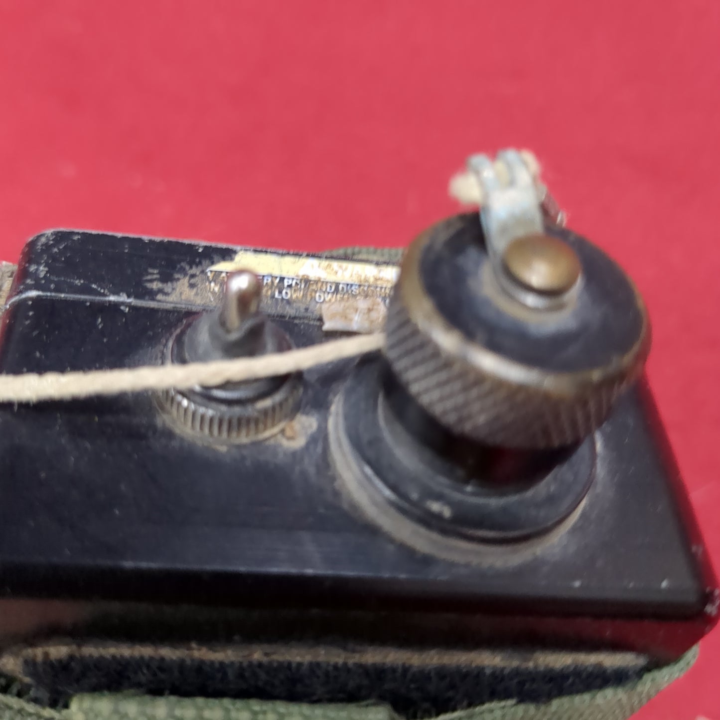 MSA Gallet Matching Box Aviation Radio Communications 590028A (fc04-g462)