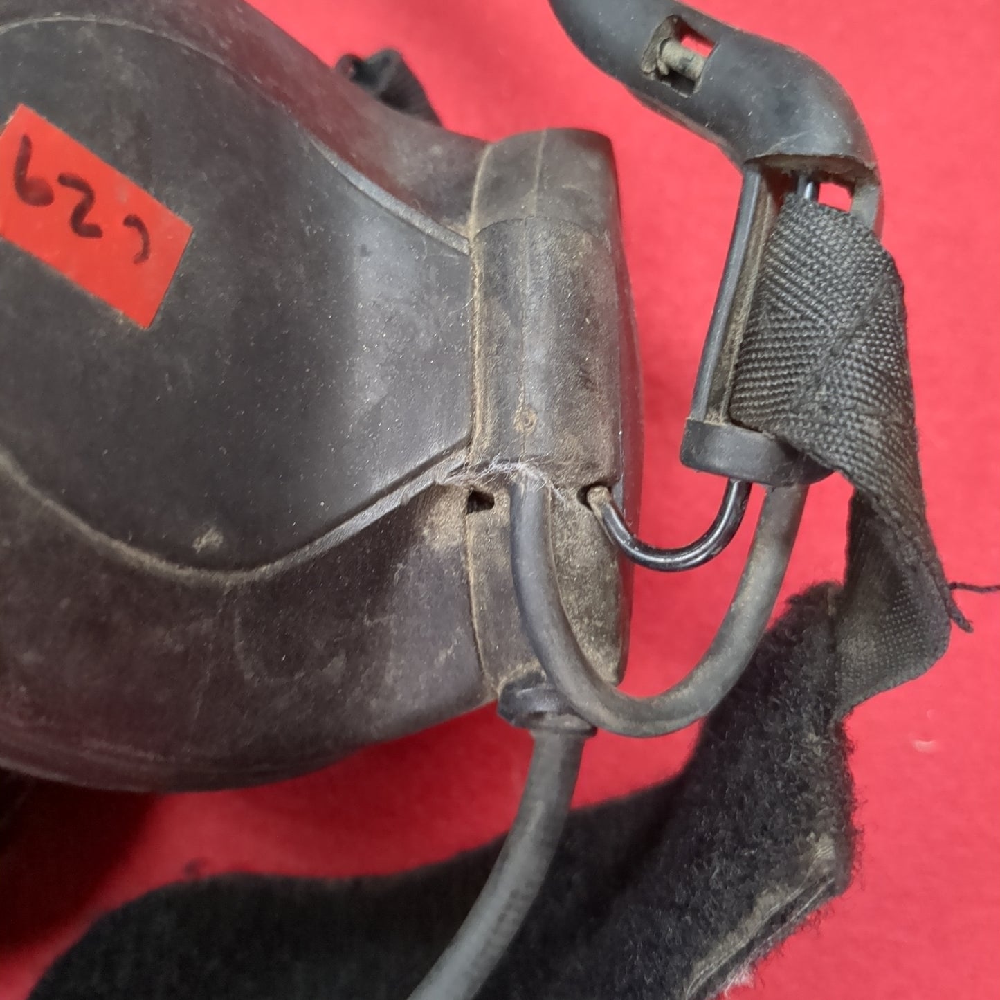 Racal Headset Mic H-387/VRC Intercom Sincgars Radio HMMWV M998 (fc02-MH399)