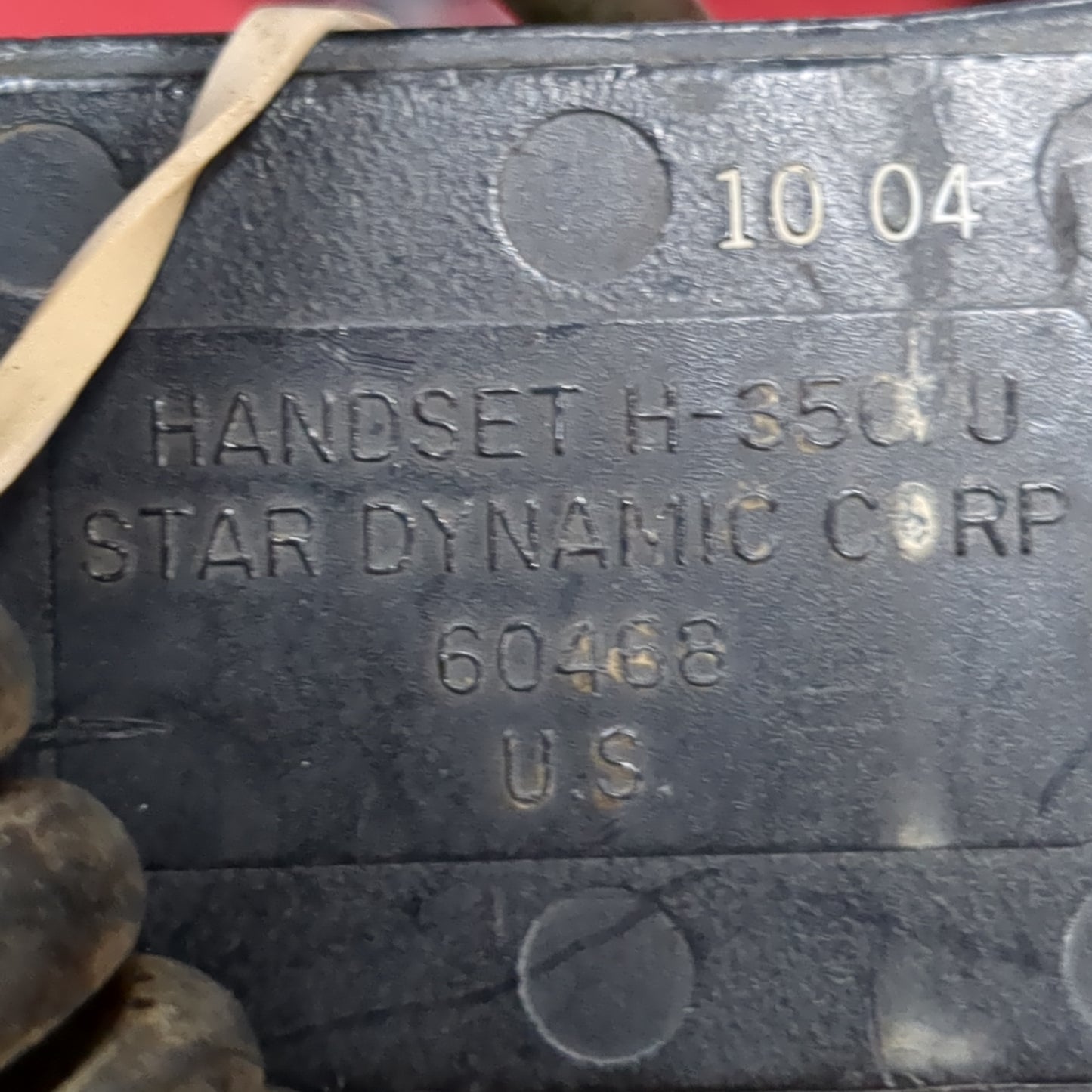 SONETRONICS H-250/U Handset Hand held Communication 5 Pin (fc02-MH404)