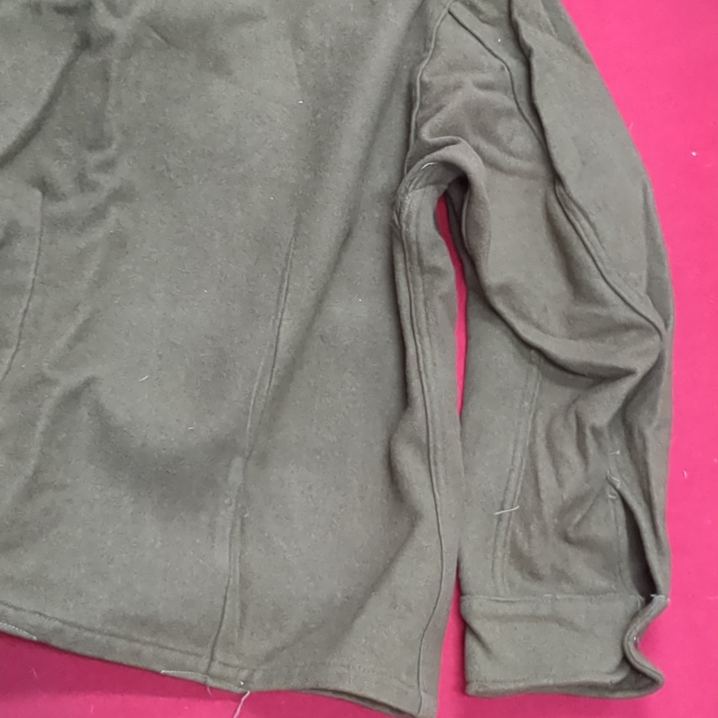 Korean War OD OG 1950s Wool Jacket Good Condition (aa15-1)