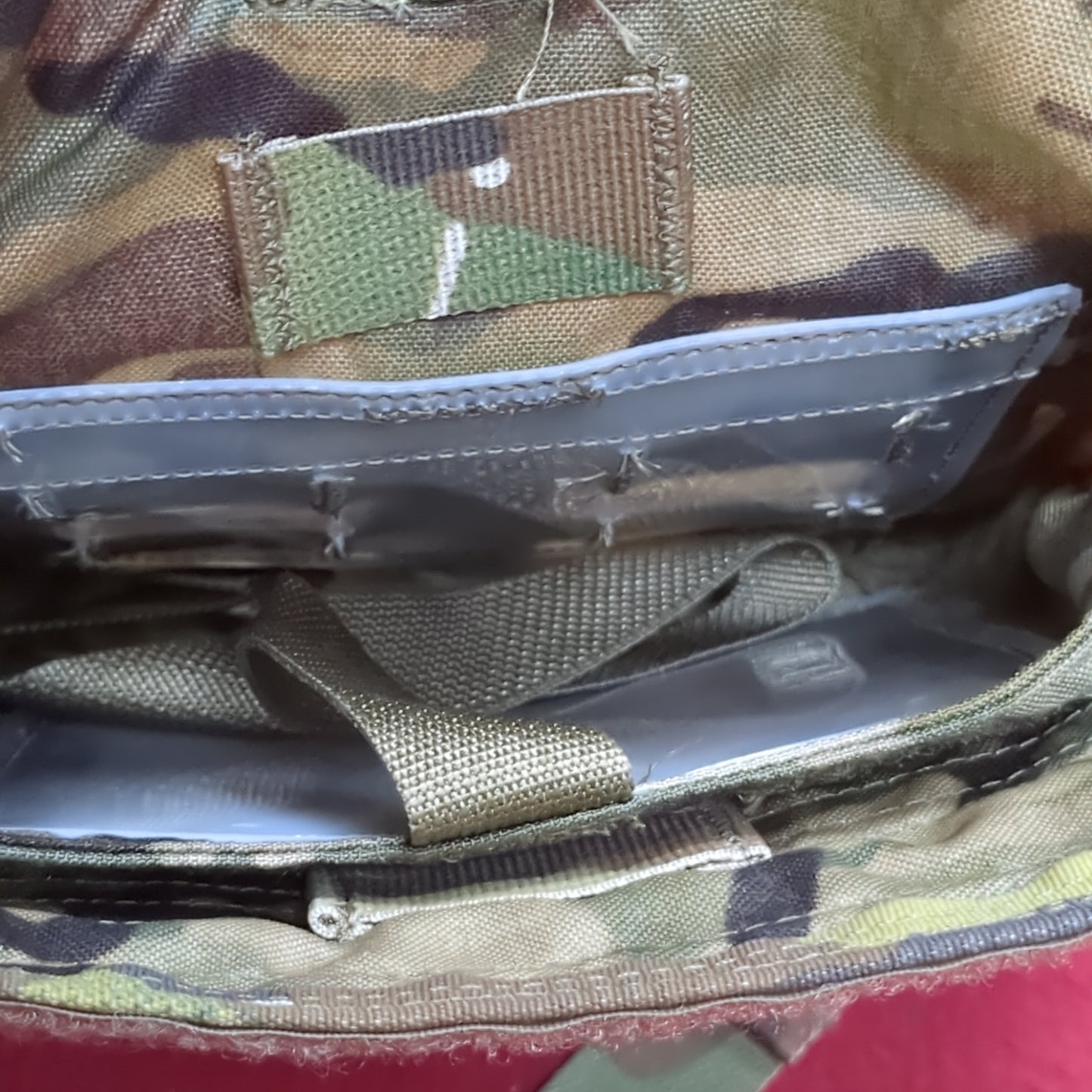 EAGLE INDUSTRIES Dual Use Battery Side Plate Pouch Multicam OCP Good Condition (35cr- ca3-19)