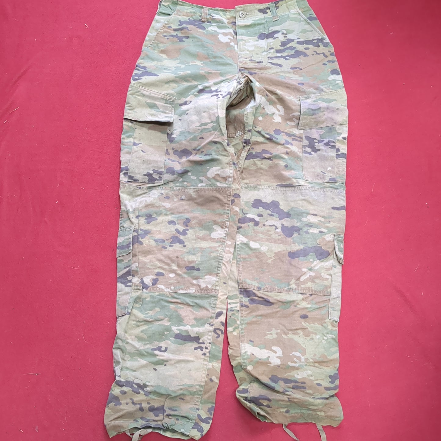 US Army Small Long Traditional OCP Uniform Pants Scorpion Used (ec10-11)