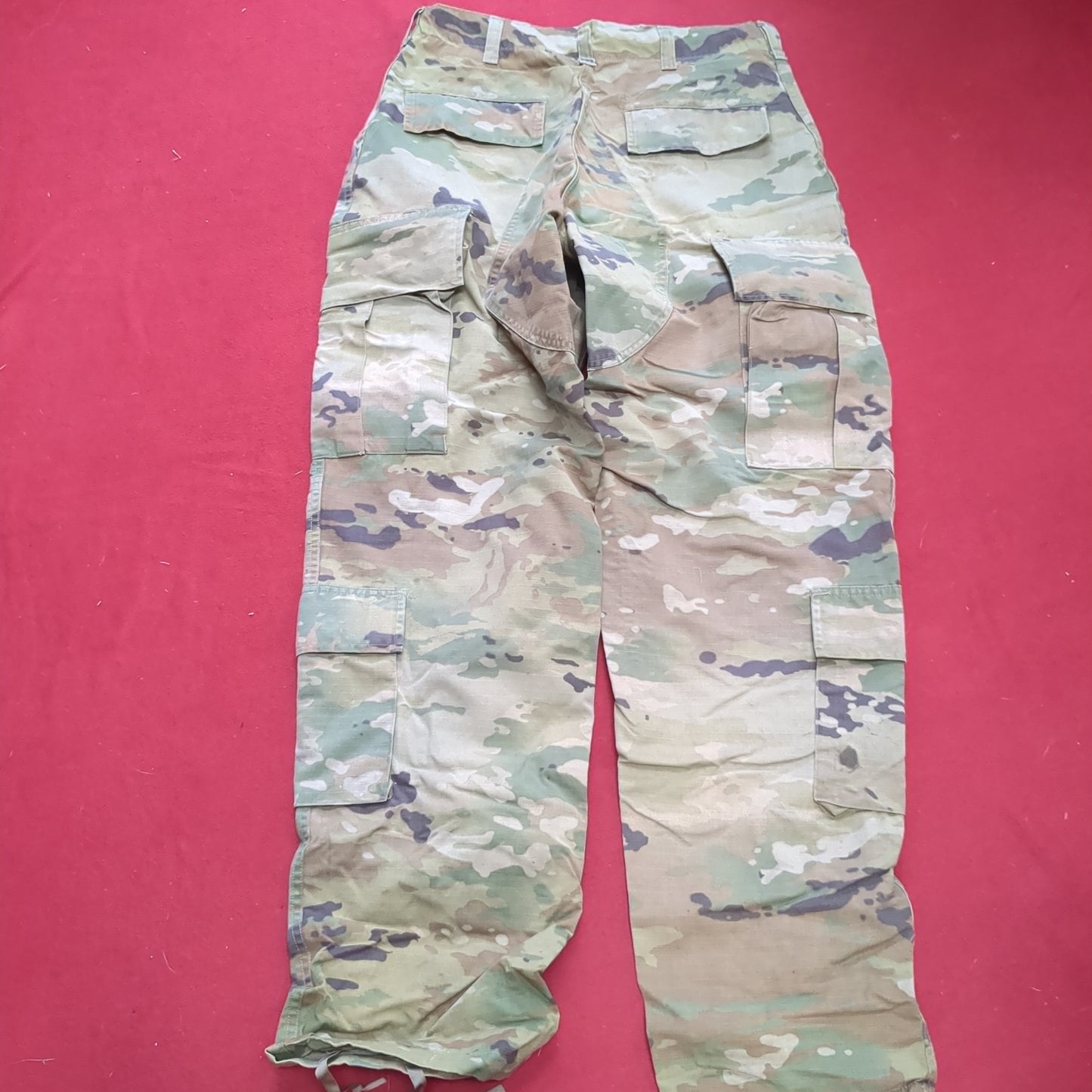 US Army Small Long Traditional OCP Uniform Pants Scorpion Used (ec10-11)