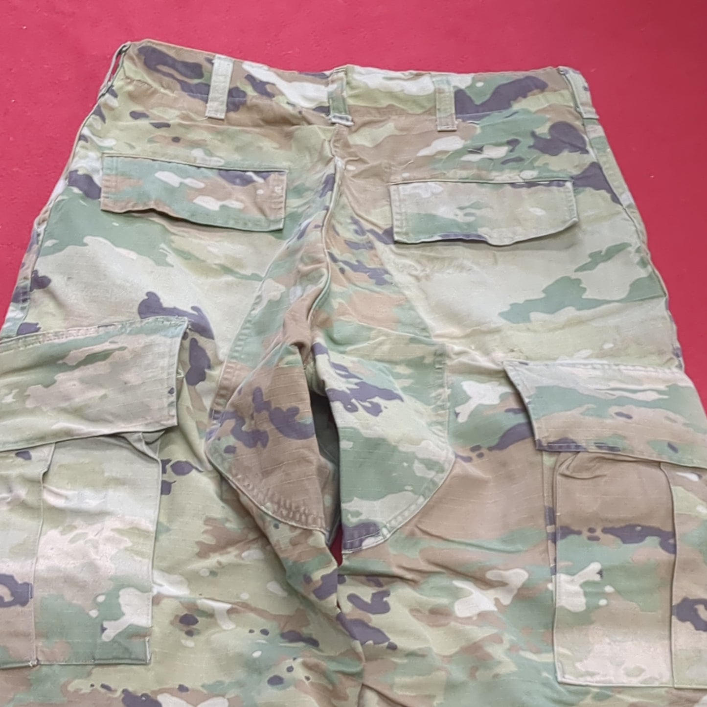 US Army Small Long Traditional OCP Uniform Pants Scorpion Used (ec10-11)