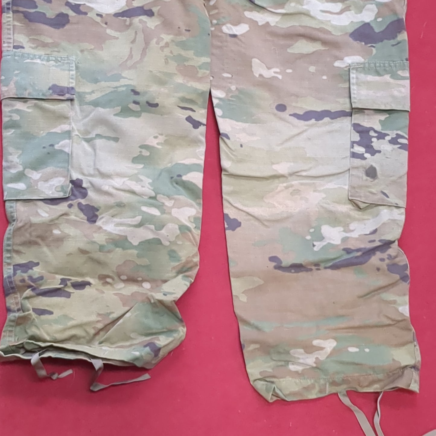 US Army Small Long Traditional OCP Uniform Pants Scorpion Used (ec10-11)