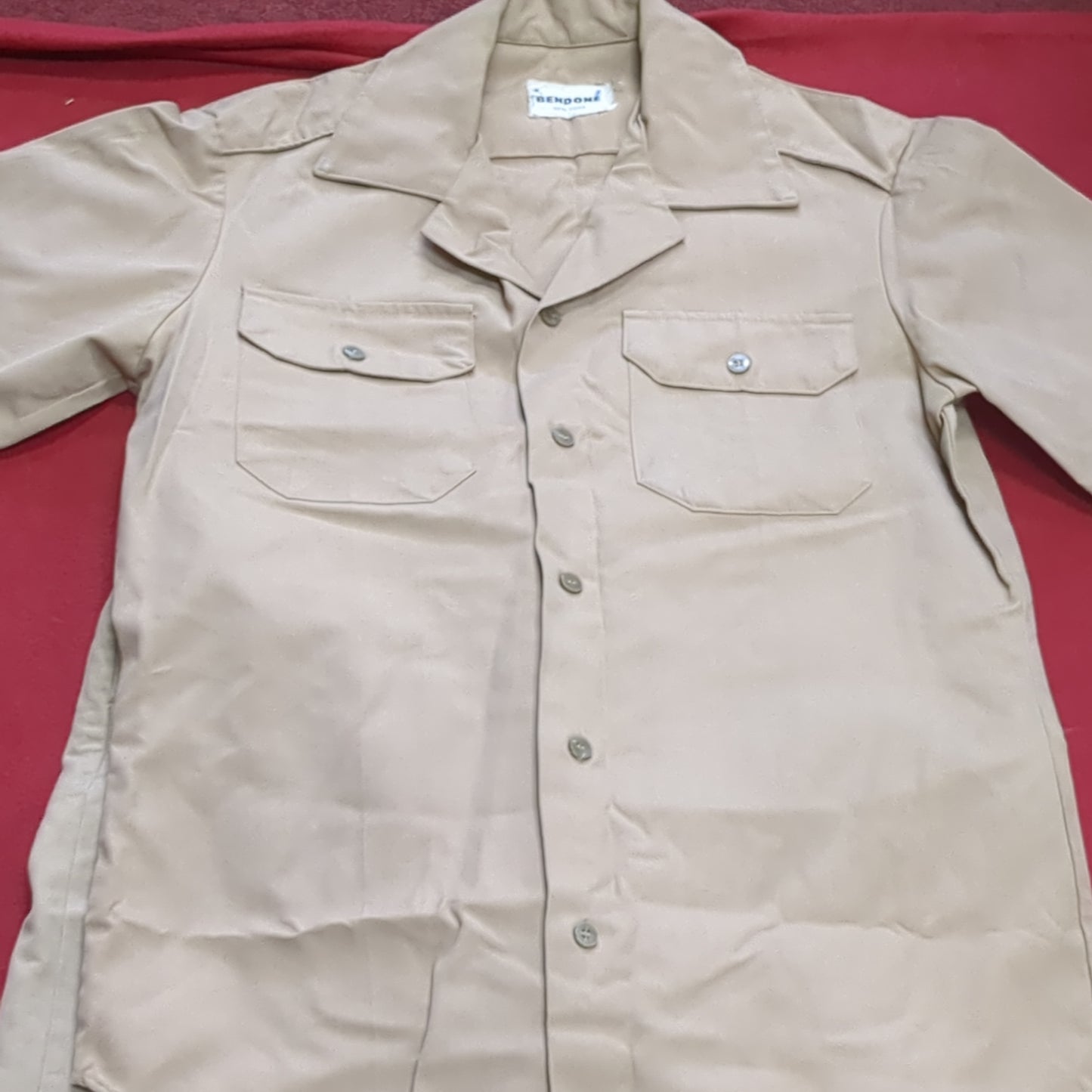 Vintage Men's Uniform Unknown Shirt Pants Excellent Condition (20g un-22)