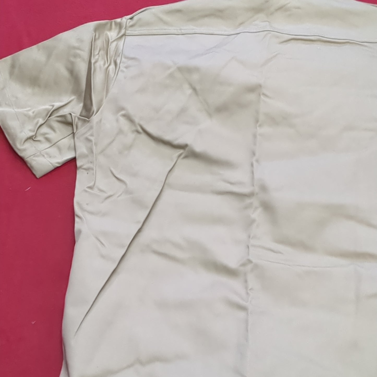 Vintage Men's U.T. 8.2oz Khaki Cotton Shirt Pants Excellent Condition (20g un-21)