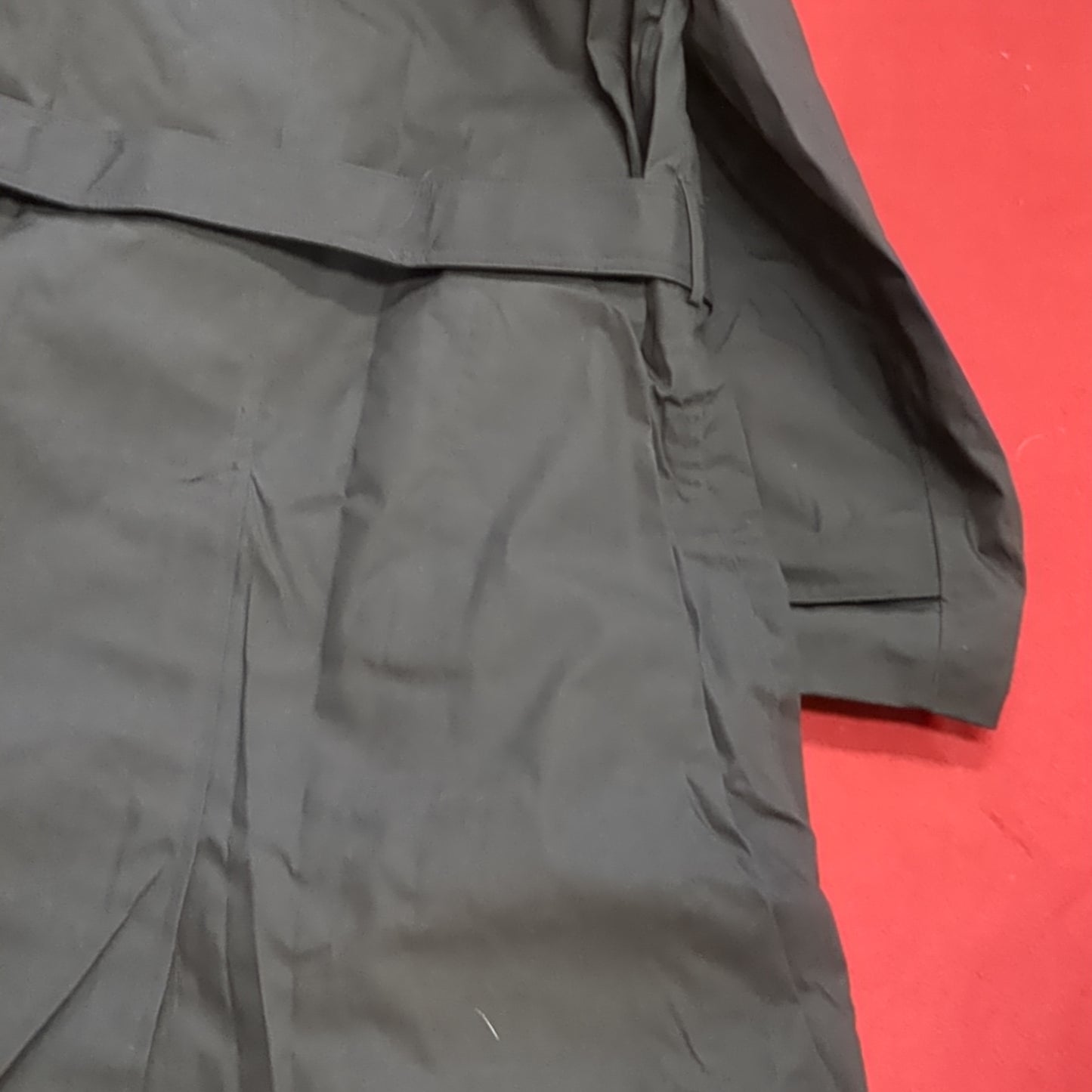 US Army Army Male 40 Regular All-Weather Black Overcoat ASU Black (BA07-16)