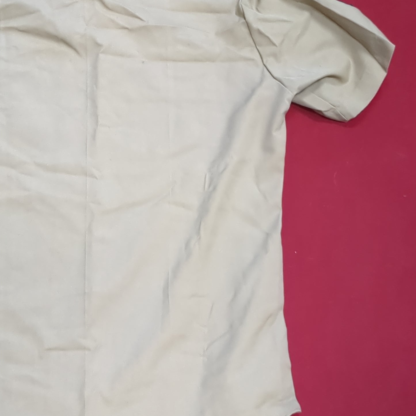 Vintage 1972 US Army Men's Uniform Medium Tan 445 Short-Sleeve Shirt Excellent condition (02g CW- ea04-3)