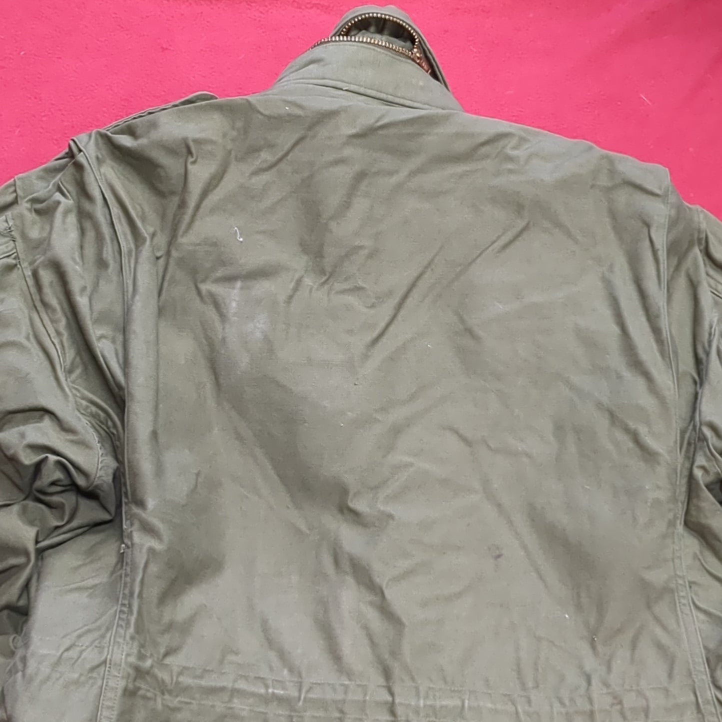 Vietnam Era '72 US Army Medium Regular Man's Field Coat Excellent Condition (aa15-14)