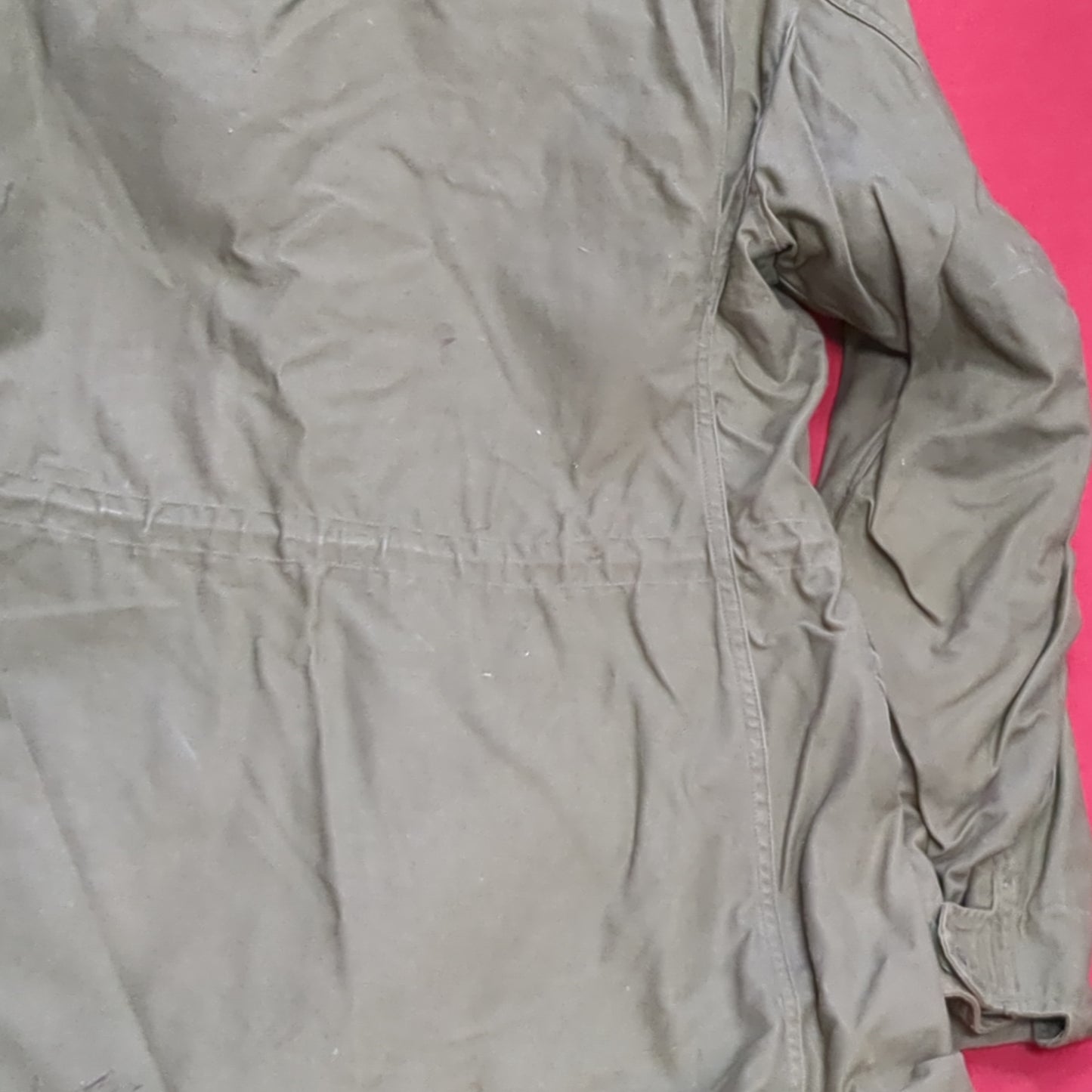 Vietnam Era '72 US Army Medium Regular Man's Field Coat Excellent Condition (aa15-14)