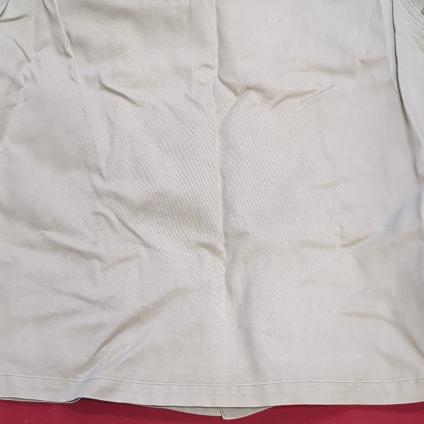 Vintage Vietnam US Army Medium Men's Uniform Tan 445 Short-Sleeve Shirt Good Condition (aa15-8)