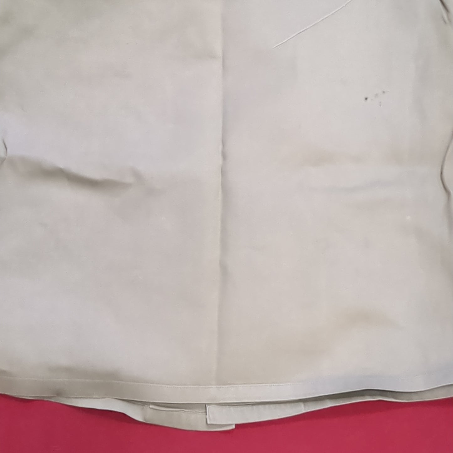 Vietnam Era US Army Men's Medium Tan 8.2 oz Short-Sleeve Shirt Good Condition (04g 25g-13)
