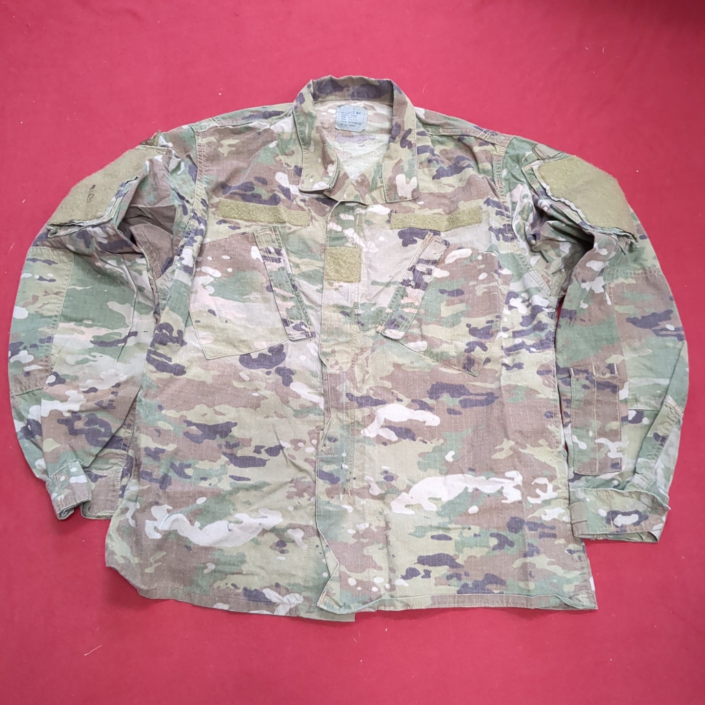 US Army Deployment Medium Regular OCP Multicam Frac Top Used (ec11-08)