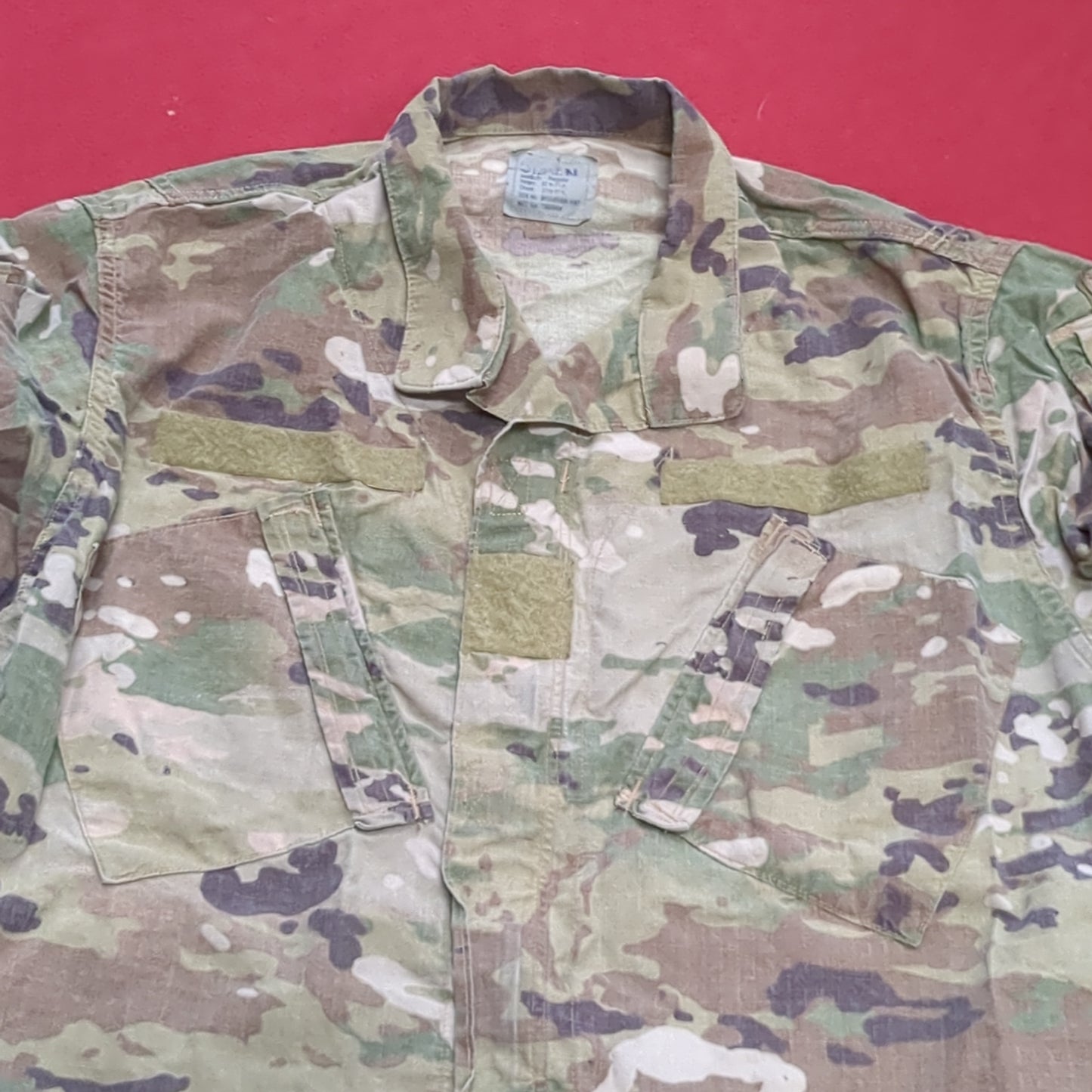 US Army Deployment Medium Regular OCP Multicam Frac Top Used (ec11-08)
