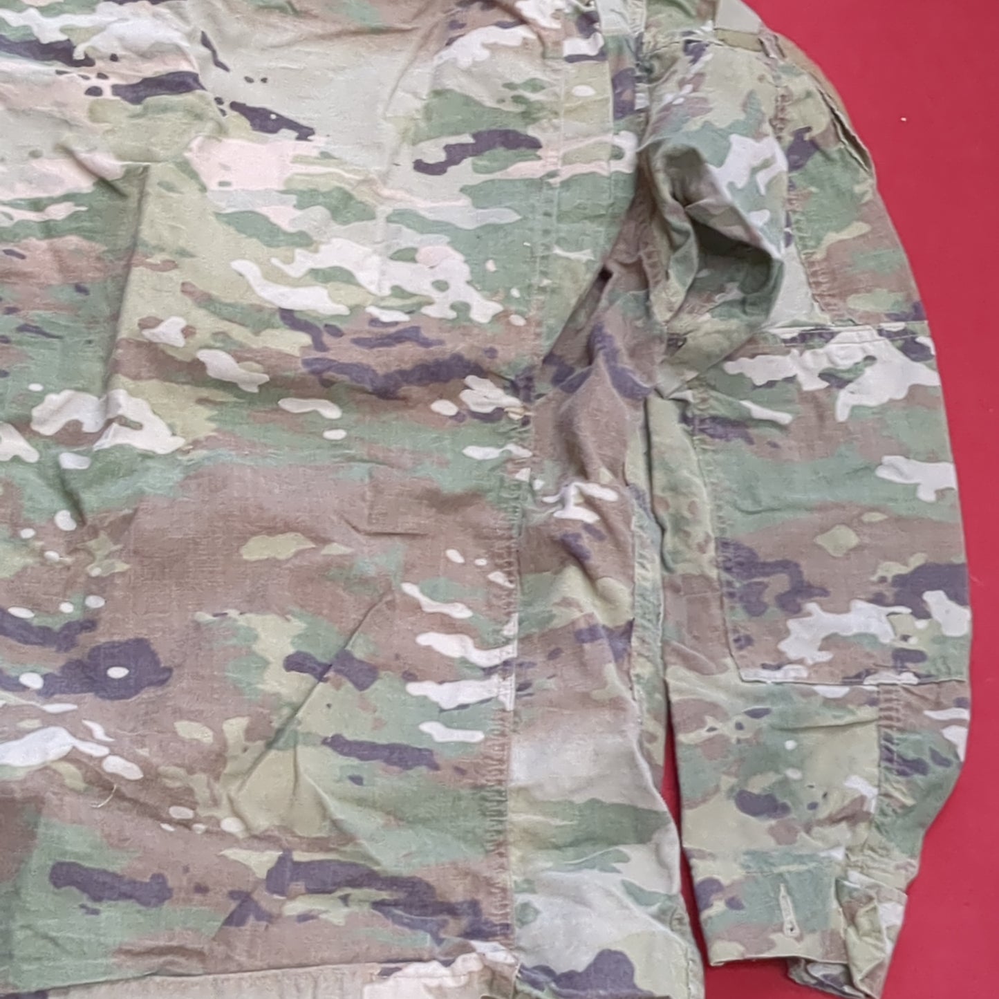 US Army Deployment Medium Regular OCP Multicam Frac Top Used (ec11-08)