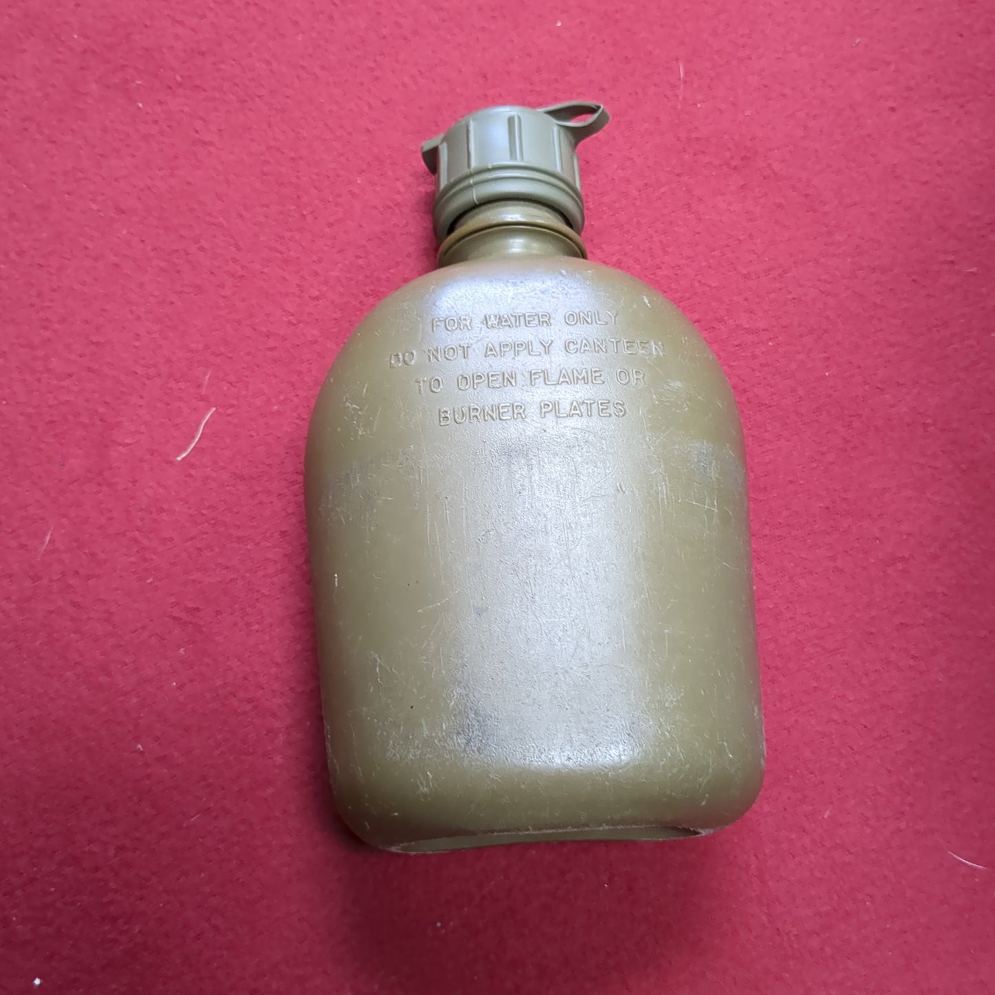 Vintage US Army 1 Quart Canteen Dated 1976 (08g 12s (ab11-48)
