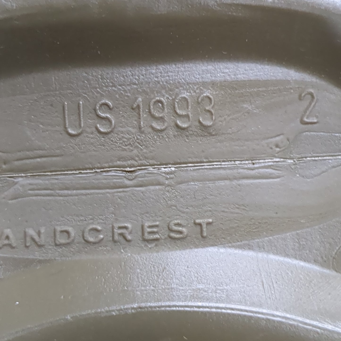 Vintage US Army 1Quart Canteen Dated 1993 (08g 12s (ab11-50)