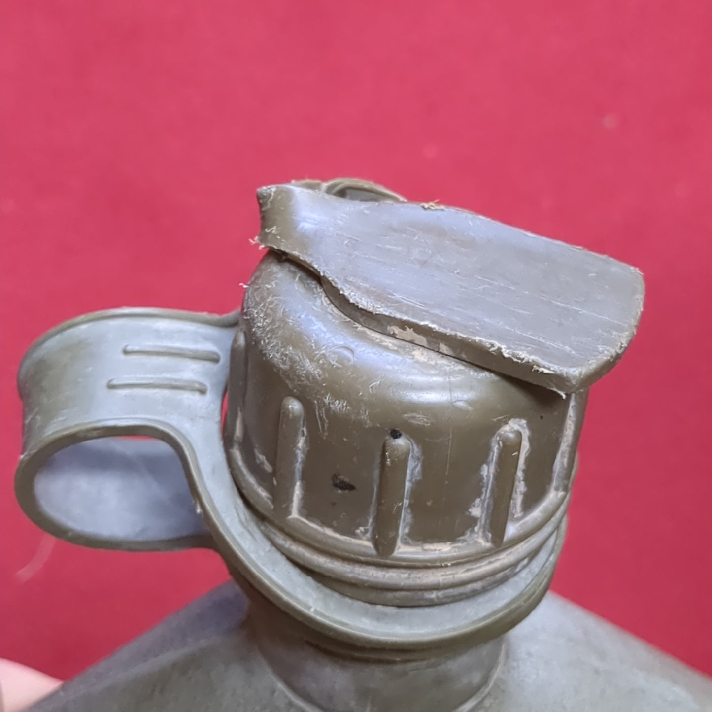 Vintage US Army 2Quart Collapsible Canteen Dated 1983 (08g 12s (ab11-54)