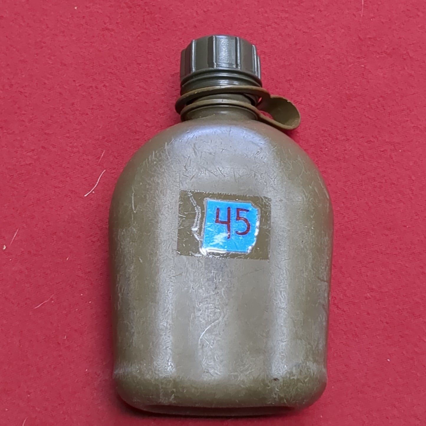 Vintage US Army 1Quart Canteen Dated 1988 (08g 12s (ab11-45)