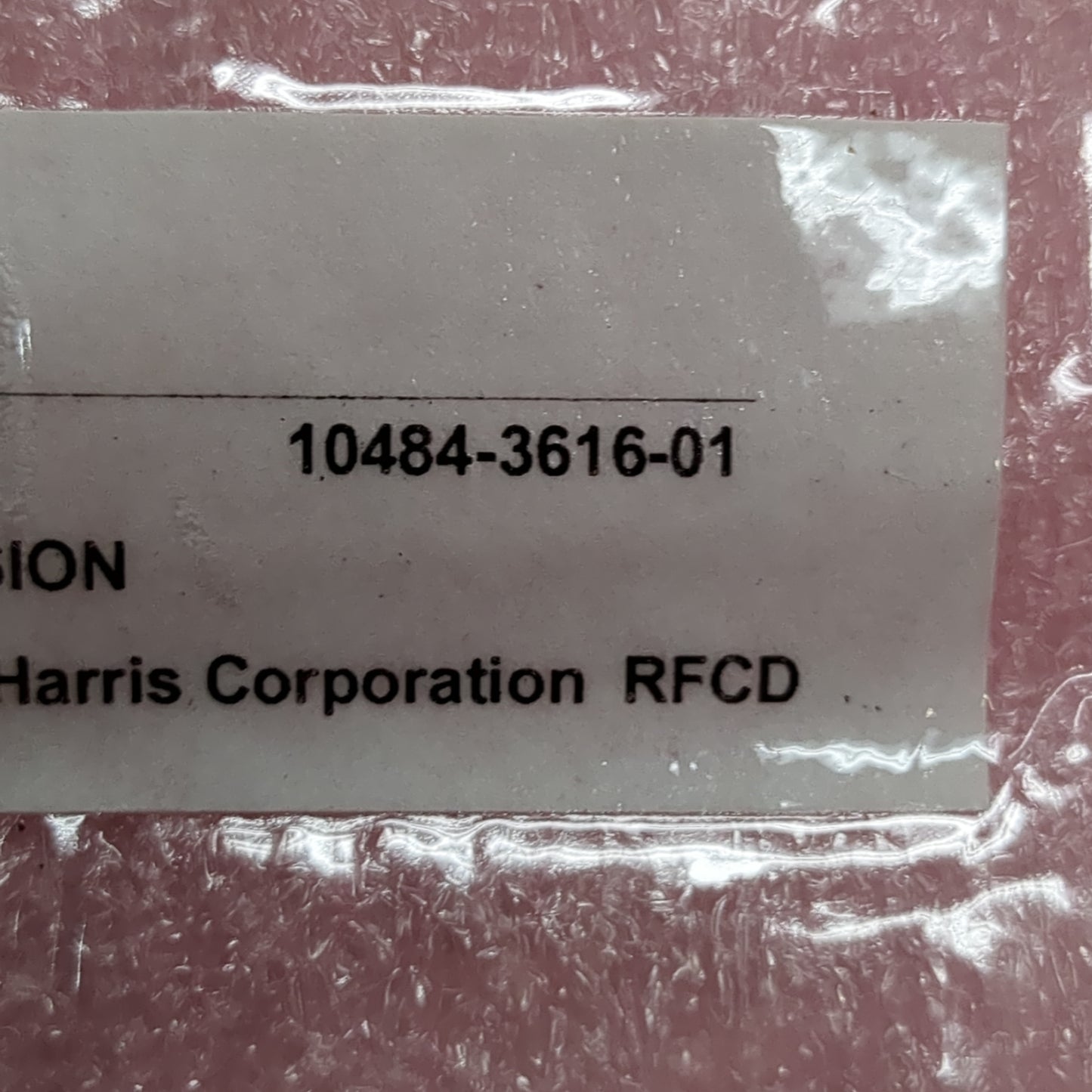 NOS Harris RFCD Base Plate Extension 10484-3616-01 6906-3420-02 (fc03-20)