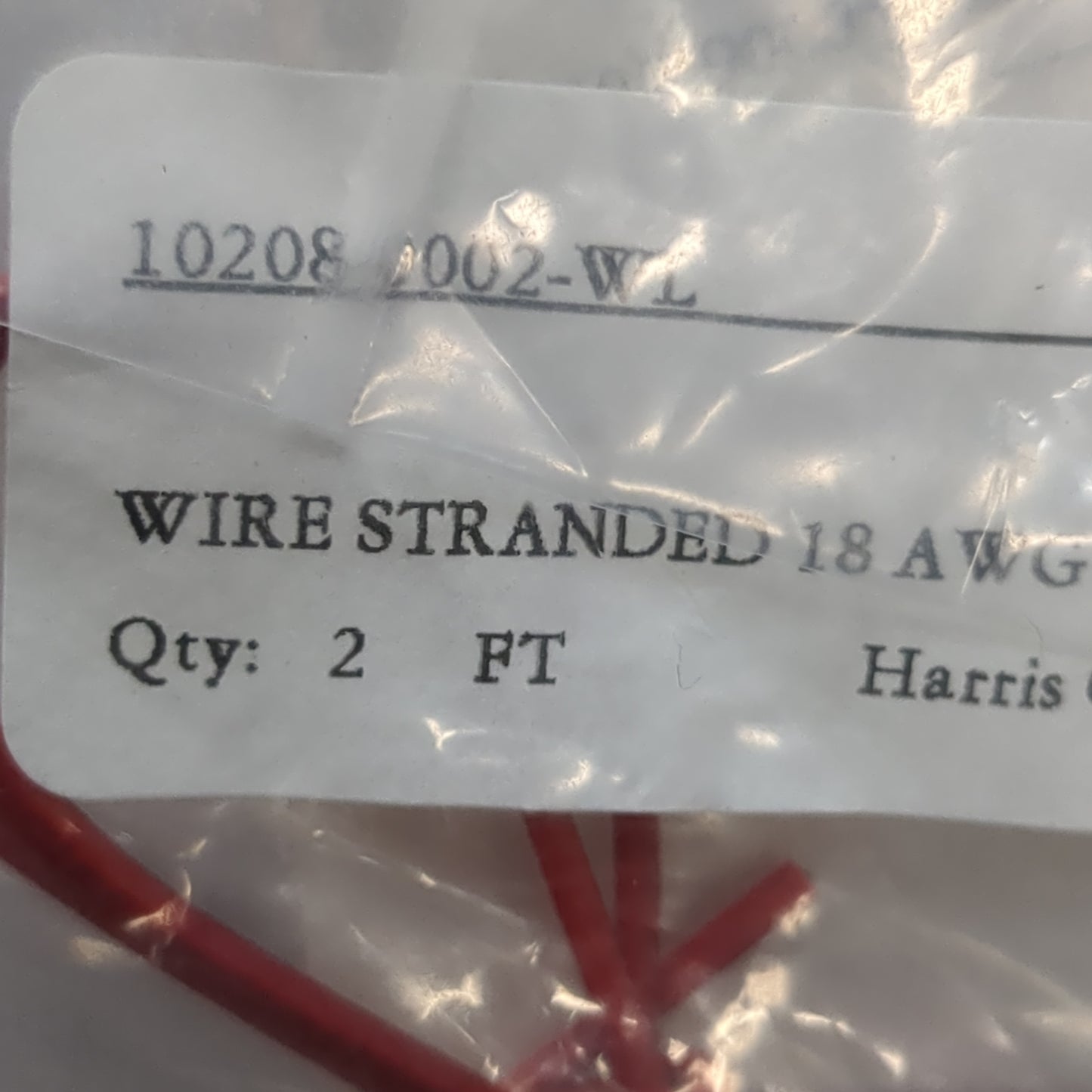 HARRIS RFCD Wire List 10208-0002-WL (fc03-11)