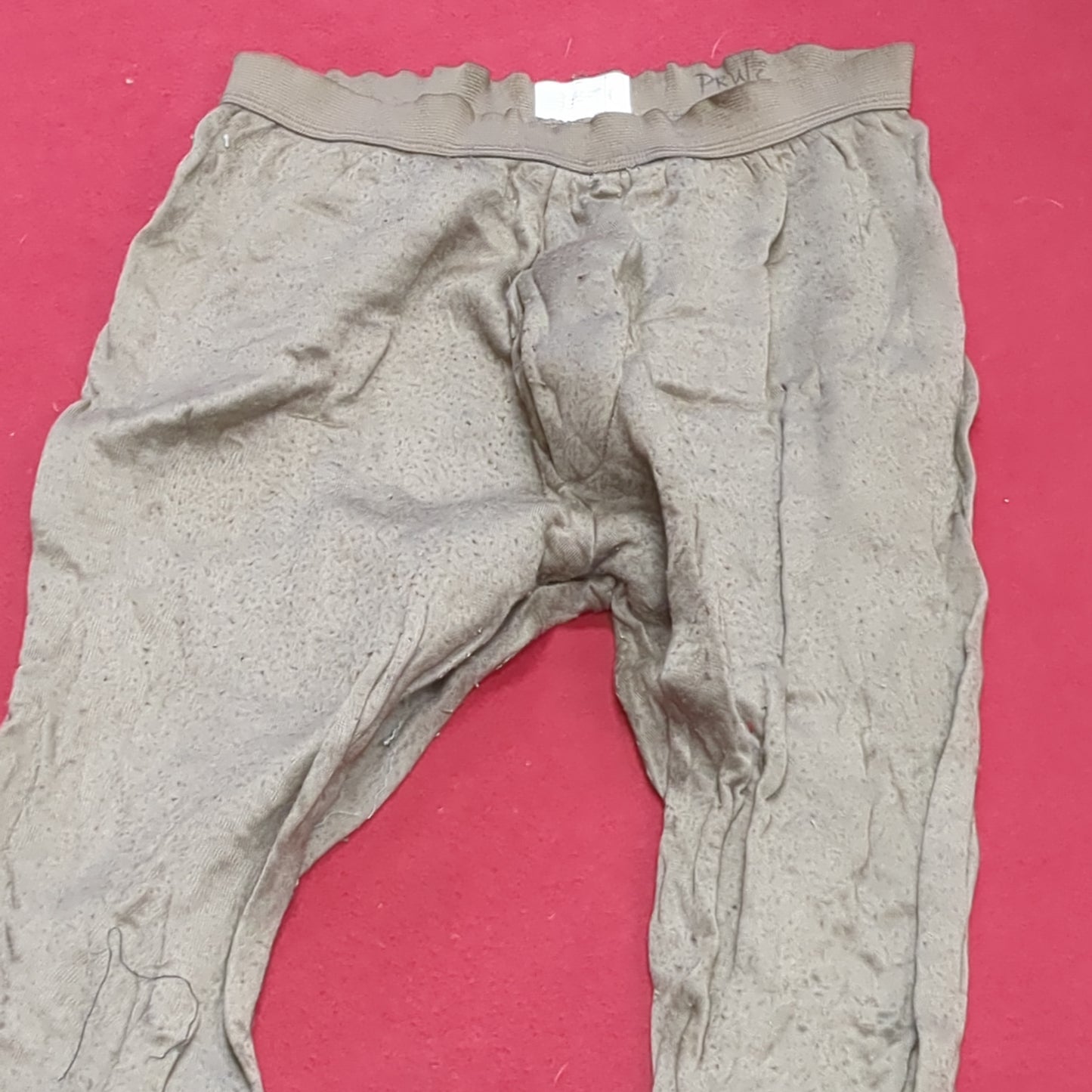 US Army Large '90s Brown Cold Weather Poly-Pro Pants Used (fa04-g542)