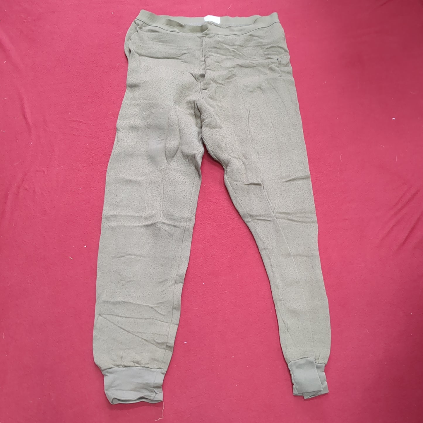 1980s/90s US Army MEDIUM Cold Weather Pants Brown Excellent Condition (22g waf3- fa03-3)