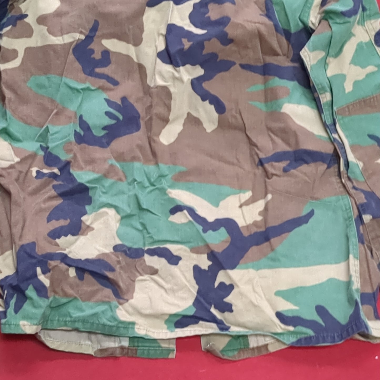 BDU Woodland Medium Type 1 Combat Camouflage Coat Used (24g-BDU2-FA13-47)