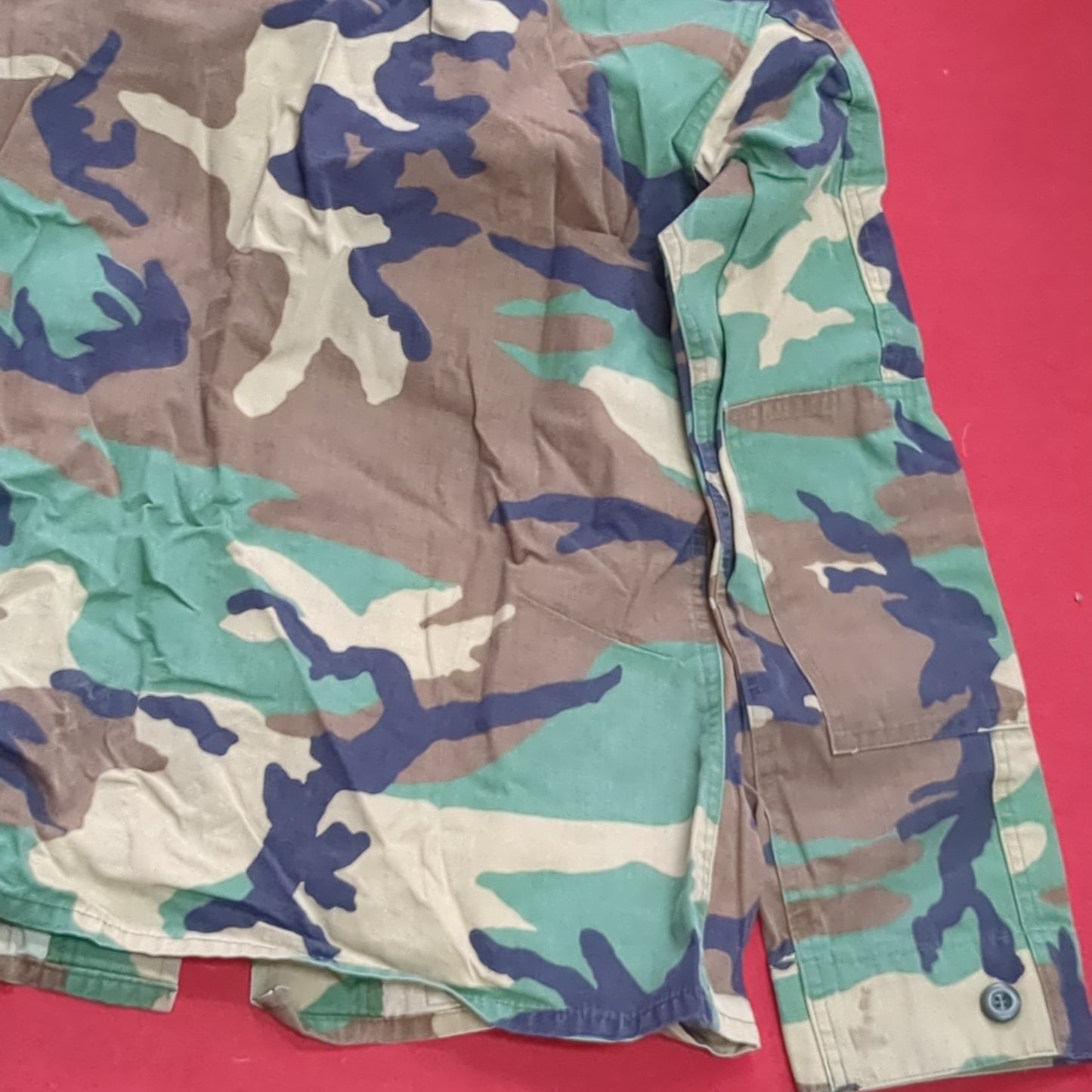 BDU Woodland Medium Type 1 Combat Camouflage Coat Used (24g-BDU2-FA13-47)