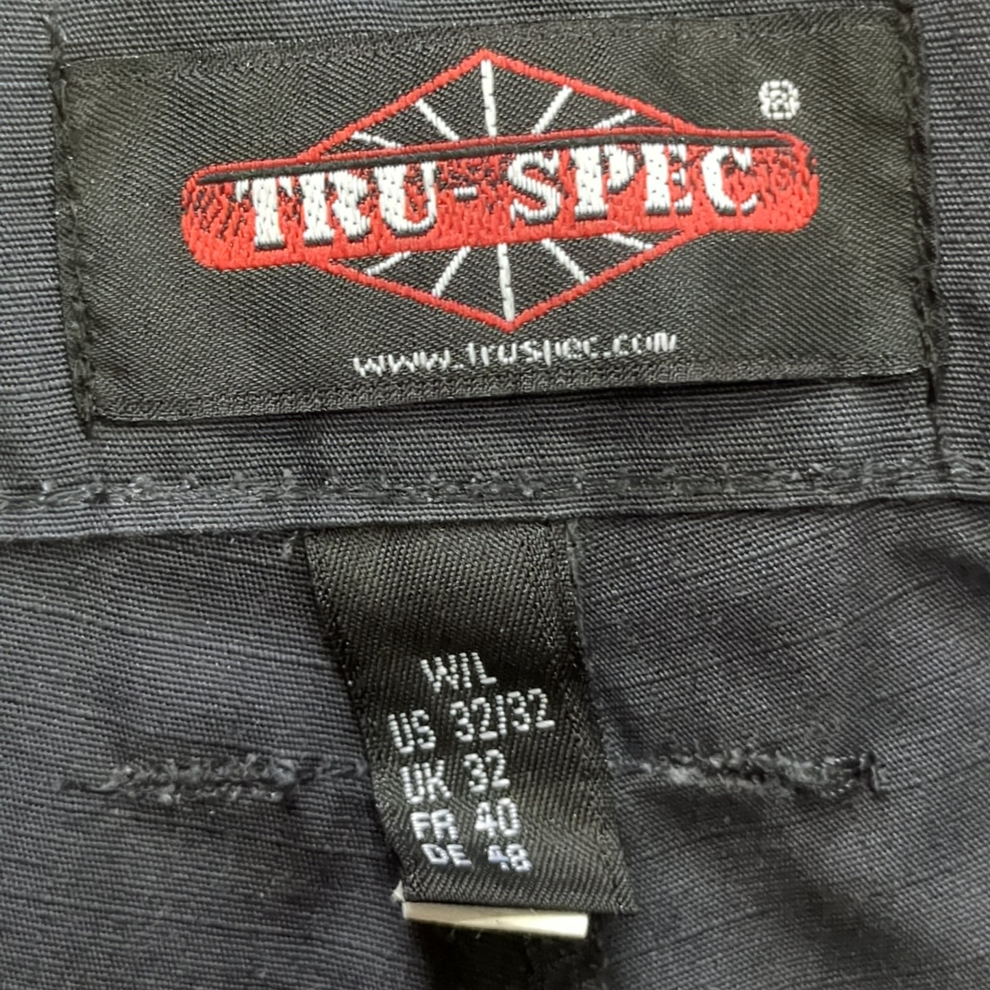 TRU SPEC Mens Size 32x32 Tactical Cargo WORK Pants Dark Gray Rn# 147495 New Condition (eb08-SEP143)